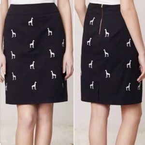 🌟HP🌟 Anthropologie Leifnotes Safari Pencil Skirt